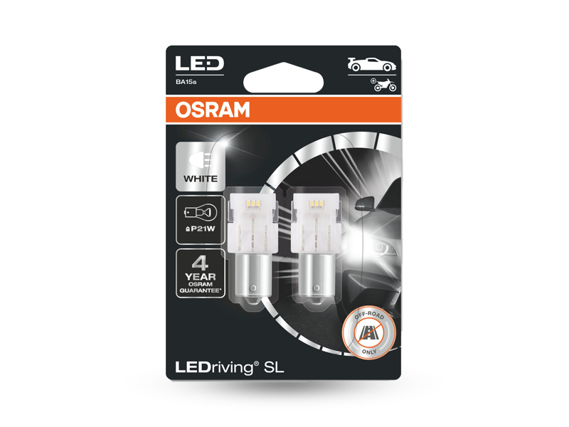 Osram LEDriving SL 7506DWP-02B P21W 12V 1,4W 6000K 2db